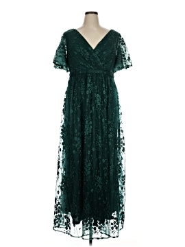 shell dress women Joyfolie Women's Luella Maxi Dress in Pink, Extra Extra Large main image 0