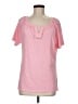 Talbots Pink Short Sleeve Top Size M - photo 1