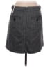 Madewell Tweed Gray Herringbone Assembly A-Line Mini Skirt Size 2 - photo 2