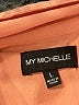 My Michelle 100% Polyester Orange Long Sleeve Blouse Size L - photo 7