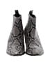 M. Gemi 100% Leather Gray Ankle Boots Size EU 39 1/2 - photo 2