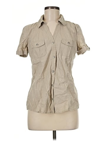 SONOMA life + style Short Sleeve Blouse (view 1)
