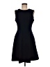 Calvin Klein Solid Black Cocktail Dress Size 8 - photo 1