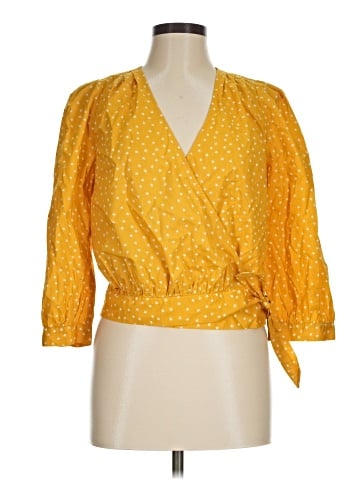 Madewell 3/4 Sleeve Blouse (view 1)