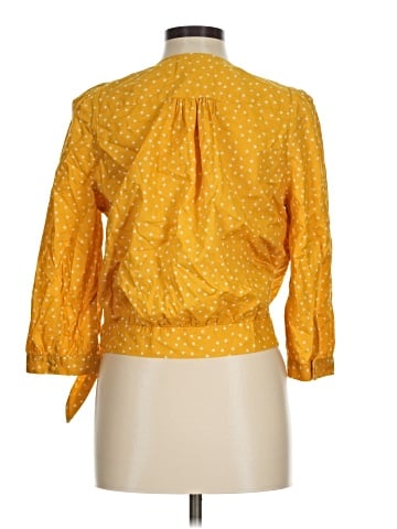 Madewell 3/4 Sleeve Blouse (view 2)