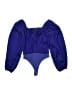 Express Purple Long Sleeve Blouse Size S - photo 1