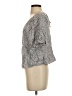 Urban Romantics 100% Rayon Gray 3/4 Sleeve Blouse Size S - photo 5