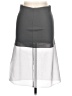 Zara Color Block Gray Casual Skirt Size L - photo 1
