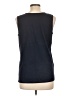 Basic Editions 100% Cotton Blue Sleeveless T-Shirt Size L - photo 2