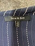 Strut & Bolt 100% Polyester Stripes Blue Jumpsuit Size S - photo 4