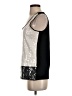 Dana Buchman Silver Sleeveless Top Size S - photo 5