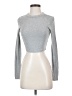 Shein Silver Long Sleeve T-Shirt Size 4 - photo 1