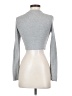 Shein Silver Long Sleeve T-Shirt Size 4 - photo 2