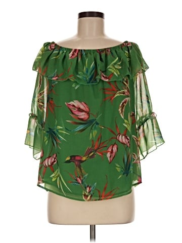 Sweet Pea for New York & Company 3/4 Sleeve Blouse (view 1)
