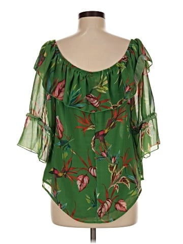 Sweet Pea for New York & Company 3/4 Sleeve Blouse (view 2)