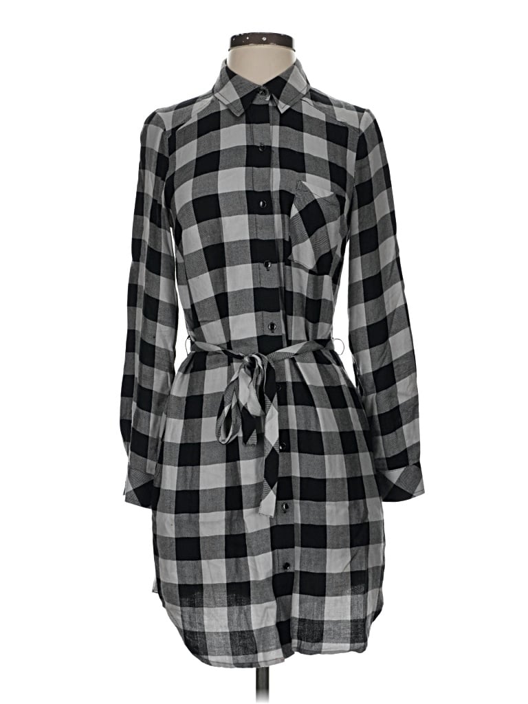 Pre-owned Kensie Casual Dress In Gray