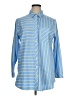 Chico's Stripes Blue Long Sleeve Button-Down Shirt Size XL (3) - photo 1