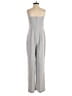 Reiss 100% Polyester Solid Gray Blue Jumpsuit Size 6 - photo 2