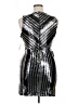 Charlotte Russe Metallic Silver Cocktail Dress Size XL - photo 2