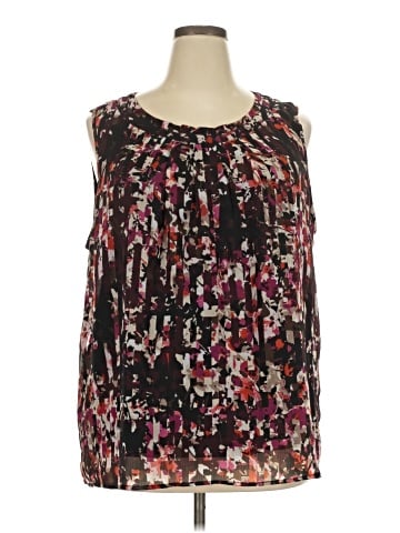 Cj Banks Sleeveless Blouse (view 1)