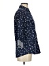 Foxcroft Stars Blue 3/4 Sleeve Button-Down Shirt Size S - photo 4