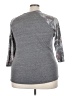 Lularoe Gray 3/4 Sleeve T-Shirt Size 3X - photo 2