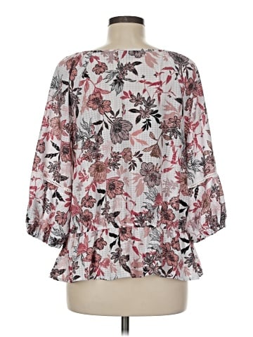 Adrienne Vittadini 3/4 Sleeve Blouse (view 2)