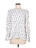 Ann Taylor White Long Sleeve Blouse Size M - photo 1