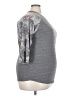 Lularoe Gray 3/4 Sleeve T-Shirt Size 3X - photo 4