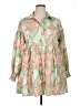 TCEC 100% Polyester Paisley Green Casual Dress Size M - photo 1