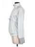 Adidas 100% Polyester Silver Track Jacket Size 12 - photo 5