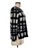 Ann Taylor Checkered-gingham Black Pullover Sweater Size M - photo 4