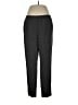 Eileen Fisher 100% Silk Tweed Gray Silk Pants Size L - photo 1