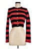 Zara Stripes Red Cardigan Size M - photo 1