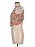 Ambiance Orange Sleeveless Blouse Size L - photo 5