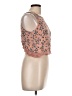 Ambiance Orange Sleeveless Blouse Size L - photo 4