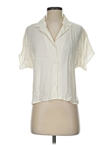 Frank And Oak Short Sleeve Blouse (view 1)