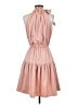 Unbranded Solid Pink Cocktail Dress Size S - photo 2