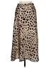 Aqua Animal Print Tan Casual Skirt Size M - photo 2