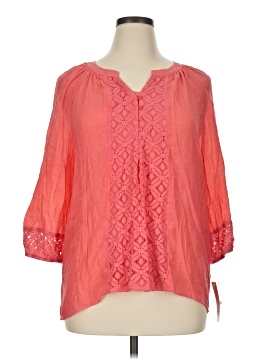 Counterparts 3/4 Sleeve Blouse