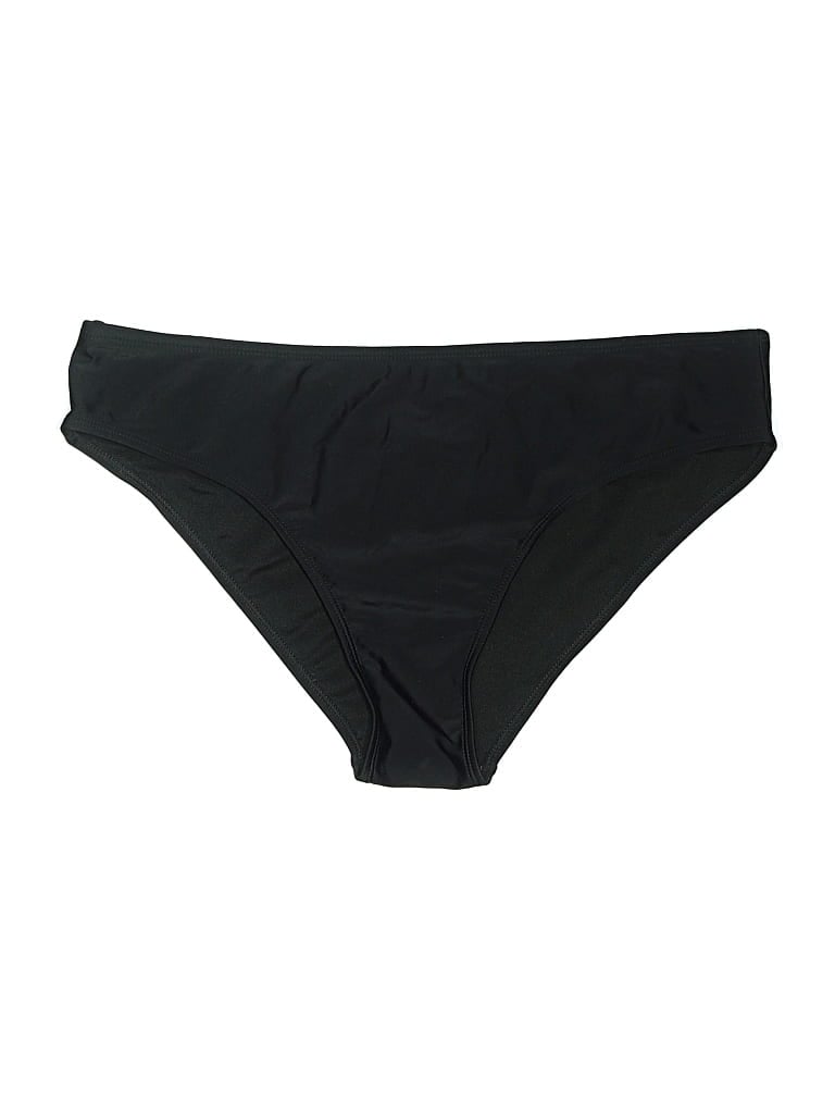 Pre-owned Unbranded Swimsuit Bottoms In Black