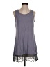 Logo Layers Gray Sleeveless T-Shirt Size S - photo 1