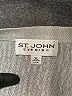 St. John Collection Silver 3/4 Sleeve Blouse Size XL - photo 7
