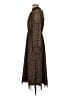 Madewell 100% Polyester Paisley Brown Casual Dress Size S - photo 5