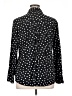 Chico's Polka Dots Black Long Sleeve Blouse Size XL (3) - photo 2