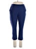 Isaac Mizrahi LIVE! Solid Blue Active Pants Size 14 (petite) - photo 1