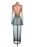 Assorted Brands Graphic Teal Cocktail Dress Size S - photo 2