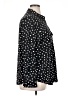 Chico's Polka Dots Black Long Sleeve Blouse Size XL (3) - photo 4