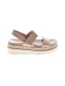 Madden Girl Tan Wedges Size 8 1/2 - photo 1