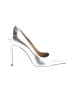Schutz Metallic Silver Heels Size 6 - photo 1